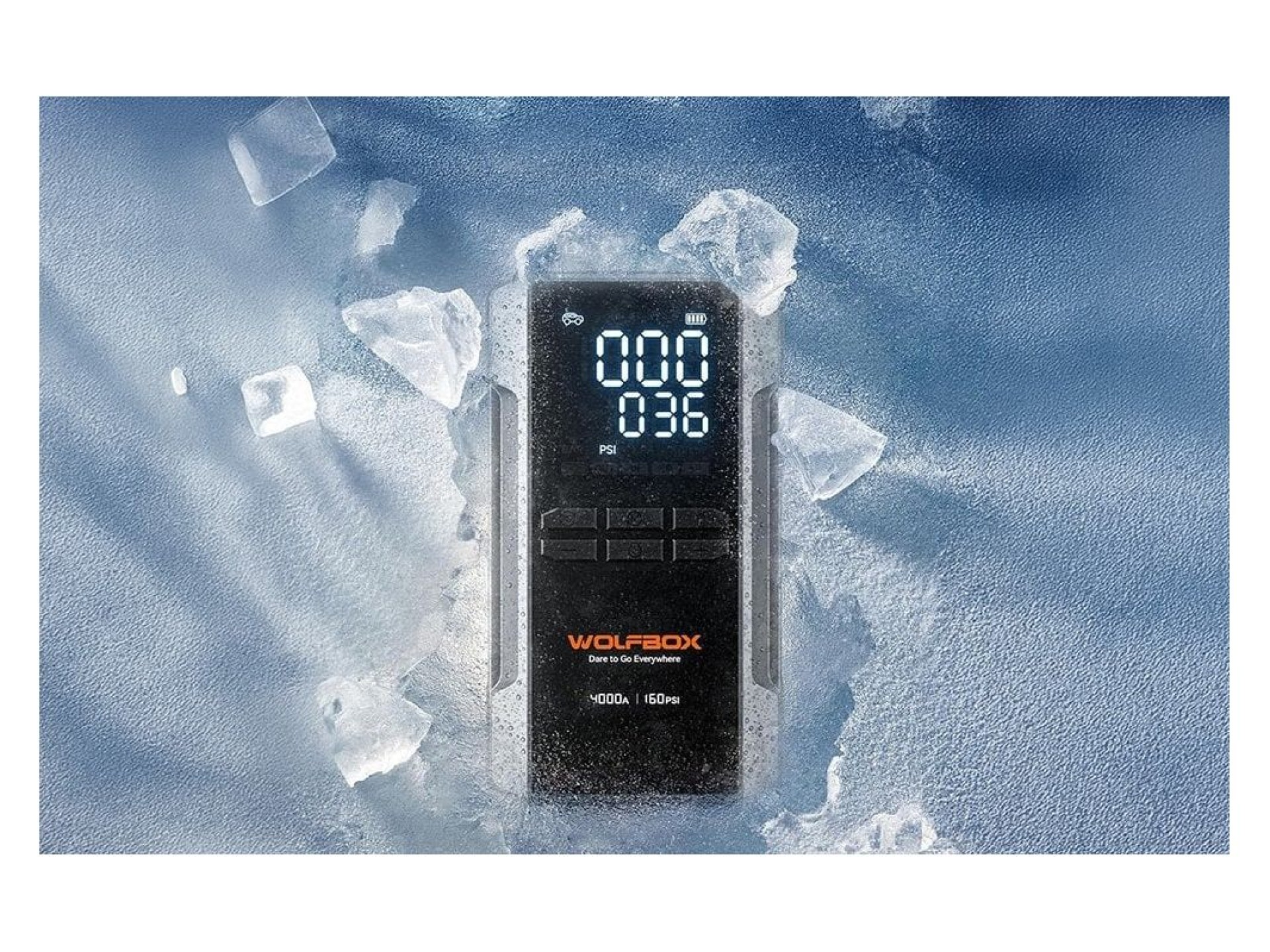 WOLFBOX MegaVolt 24 Air 24.000 mAh 4.000 A Jump Starter