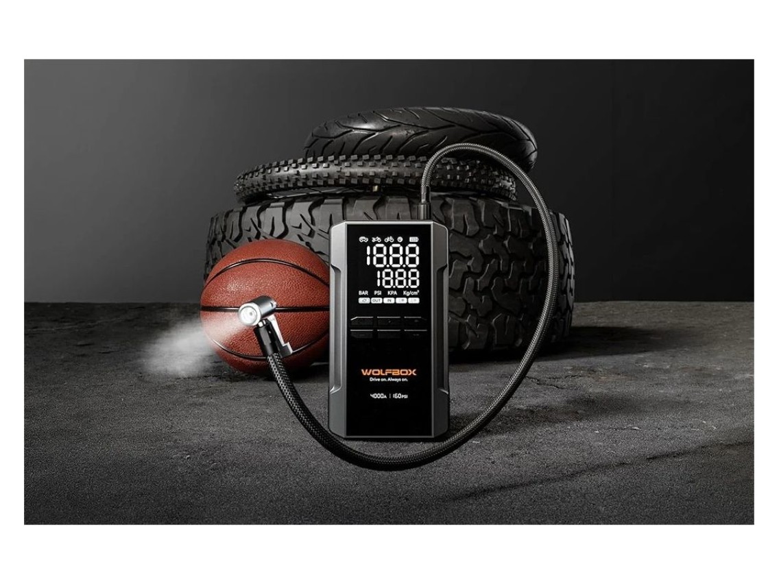 WOLFBOX MegaVolt 24 Air 24,000 mAh 4,000 A Jump Starter