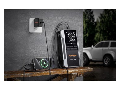 WOLFBOX MegaVolt 24 Air 24,000 mAh 4,000 A Jump Starter WOLFBOX MegaVolt 24 Air 24,000 mAh 4,000 A Jump Starter