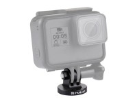 Suporte Puluz com rosca CNC de 1/4" para c�maras de a��o (preto)