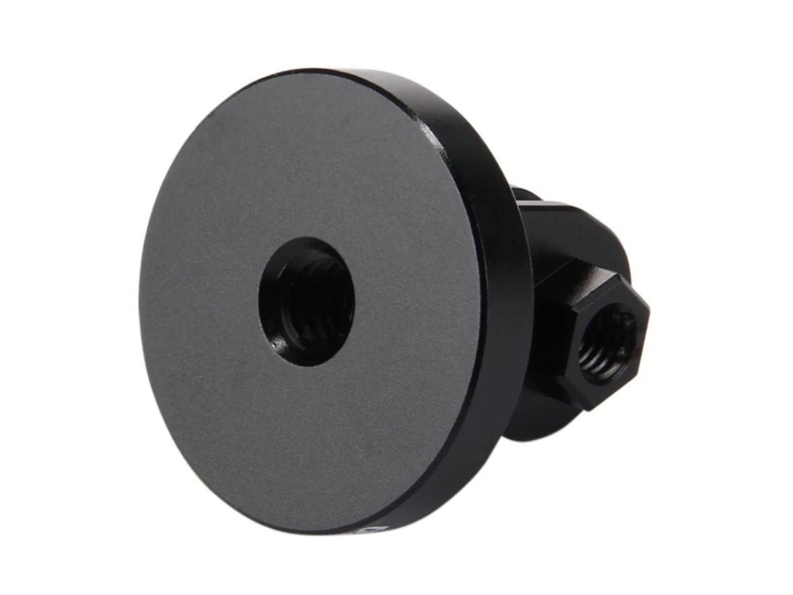 Suporte Puluz com rosca CNC de 1/4" para câmaras de ação (preto)