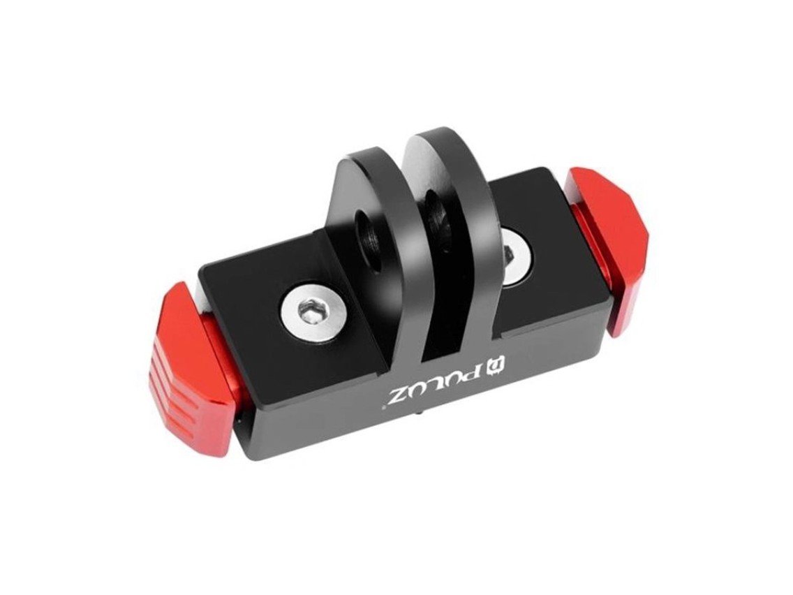 Soporte magnético Puluz para GoPro HERO13 Black (negro y rojo)
