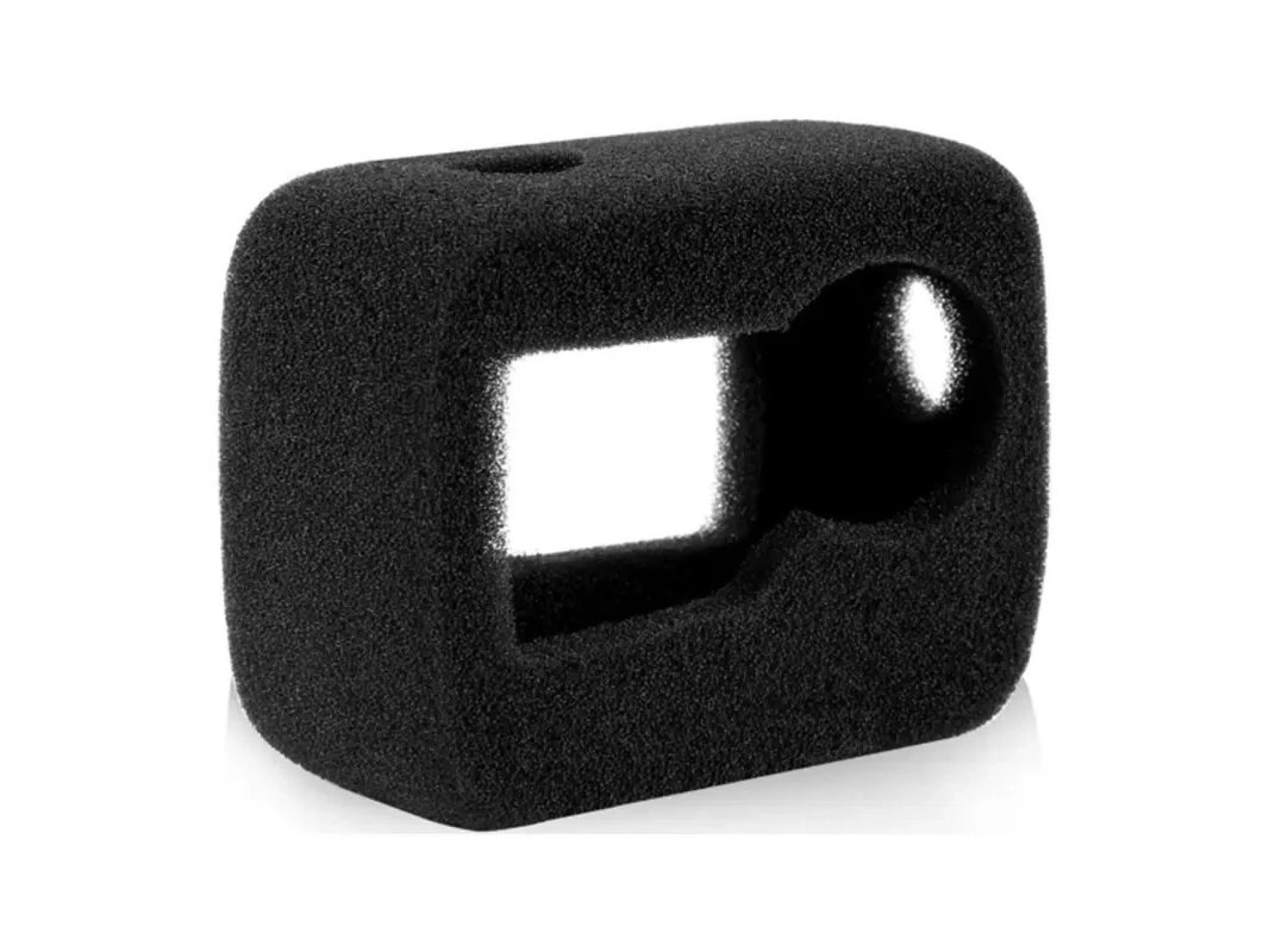 Protetor de vento Puluz para DJI Osmo Action 5 Pro/4/3 (Preto)