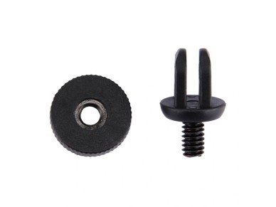 Suporte Puluz Mini com rosca de 1/4" para câmaras de ação, furo de 3,9 mm, diâmetro de 2,2 mm. Suporte Puluz Mini com rosca de 1/4" para câmaras de ação, furo de 3,9 mm, diâmetro de 2,2 mm.
