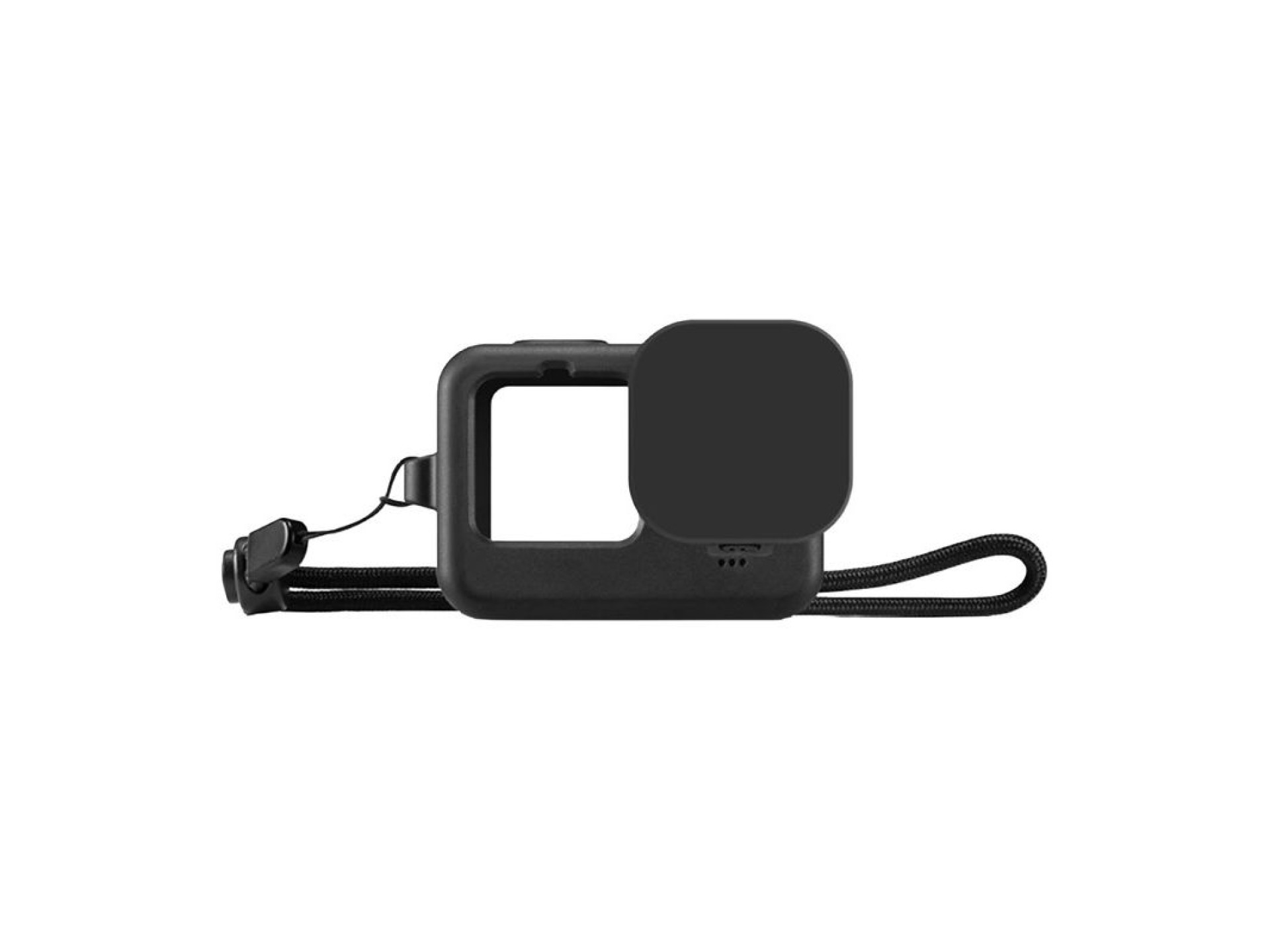 Capa de silicone Puluz para GoPro HERO12, HERO11, HERO10 e HERO9 Black com protetor de lente e pega