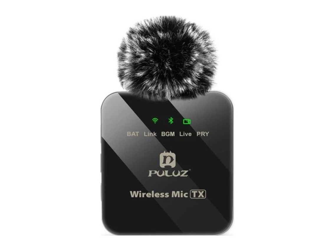 Microfone de lapela Puluz USB-C