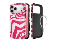 Tech-Protect Lamano MagSafe Case for iPhone 18 Pro / 17 Pro - Pink and White