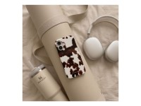 Capa Tech-Protect Lamano MagSafe para iPhone 17 - castanho e branco Capa Tech-Protect Lamano MagSafe para iPhone 17 - castanho e branco