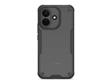 Tech-Protect Rugged Shield Case for Xiaomi Redmi Note 17 Pro 5G - Matte Black