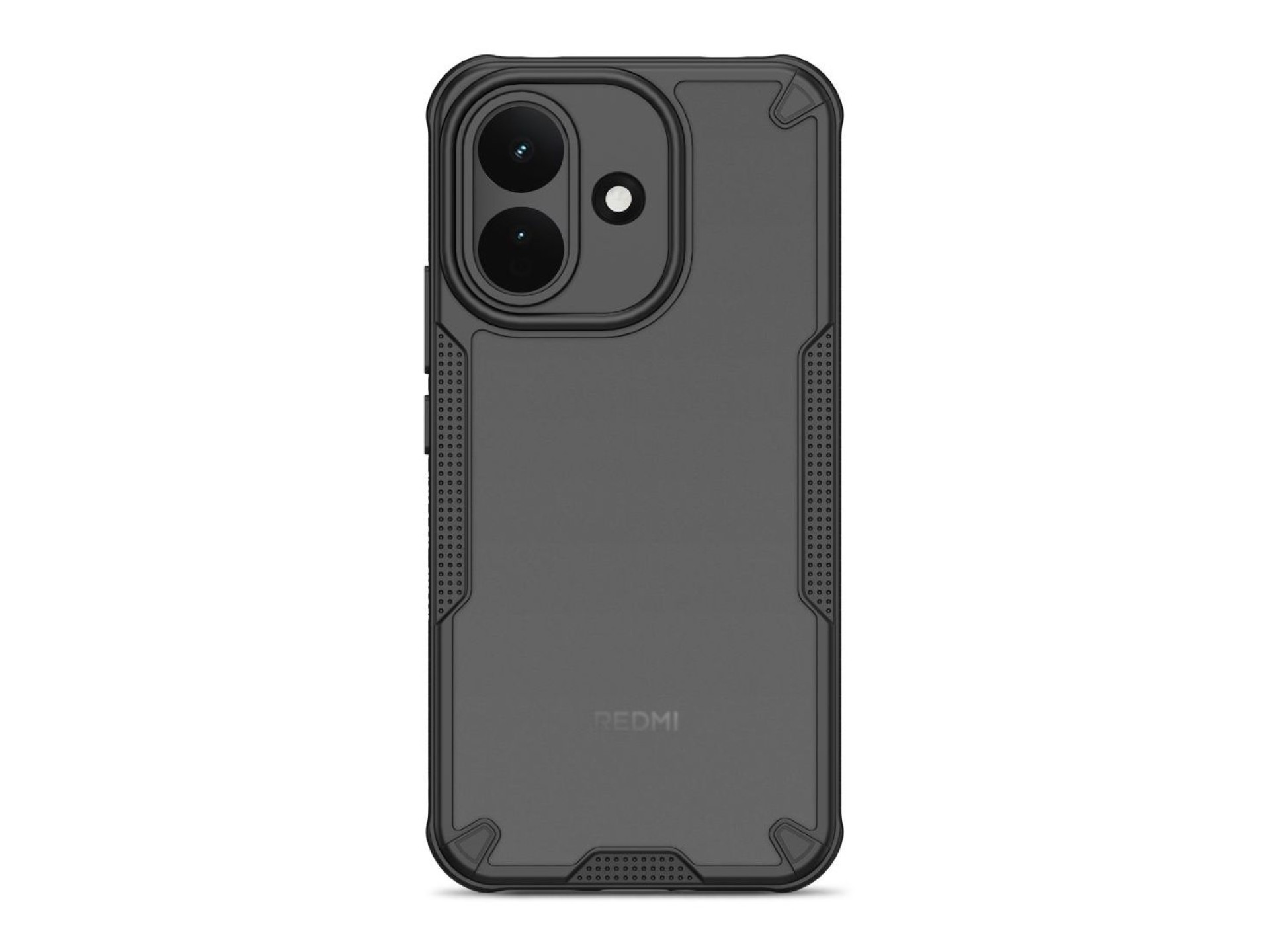 Tech-Protect Rugged Shield Case for Xiaomi Redmi Note 17 Pro 5G - Matte Black
