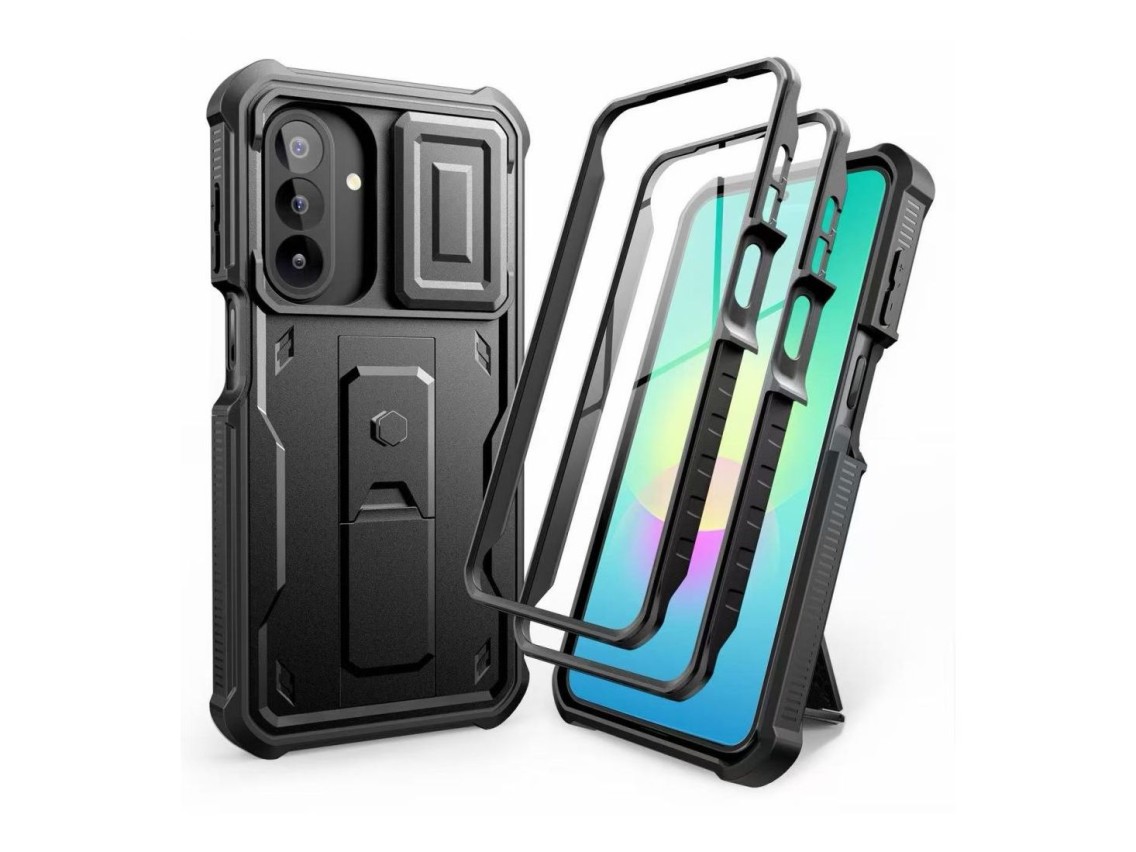 Tech-Protect Kevlar Cam+ 2-Set Case for Samsung Galaxy A27 - Black