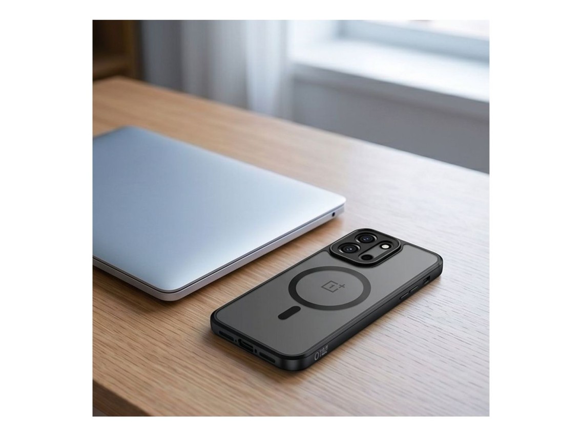 Capa Tech-Protect Magmat MagSafe para OnePlus Nord 6 - Preto Mate