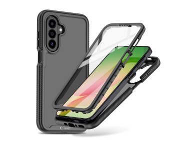 Capa protectora Tech-Protect para Samsung Galaxy A36 / A56 / A27 / A37 5G - Preto Mate