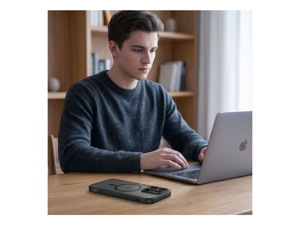 Capa Tech-Protect Magmat MagSafe para OnePlus Nord 6 - Preto Mate
