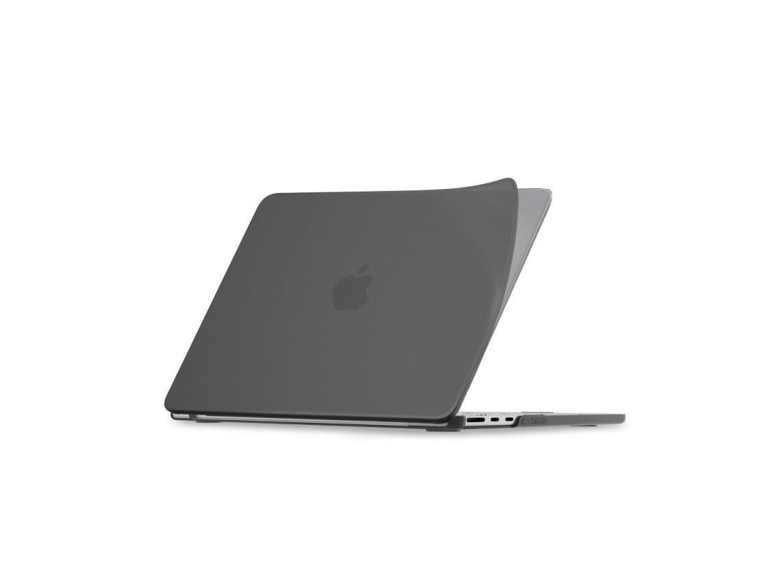 Funda protectora Tech-Protect Softshell para MacBook Air 15 2023 / 2024 / 2025 / 2026 - Negro mate