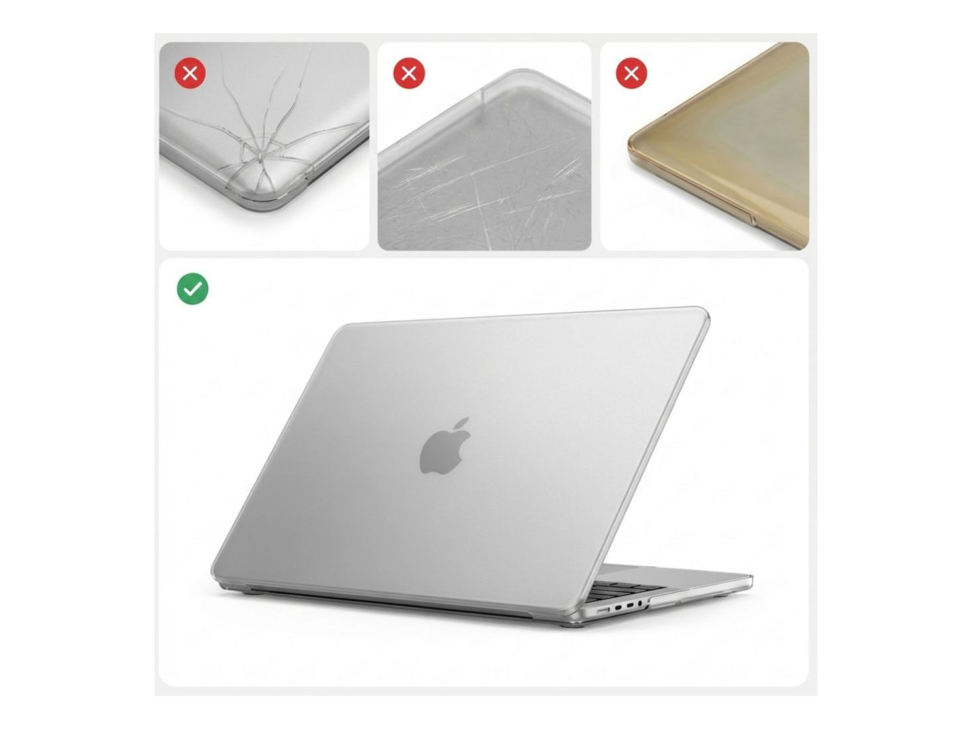 Funda protectora Tech-Protect Softshell para MacBook Air 15 2023 / 2024 / 2025 / 2026 - Negro mate