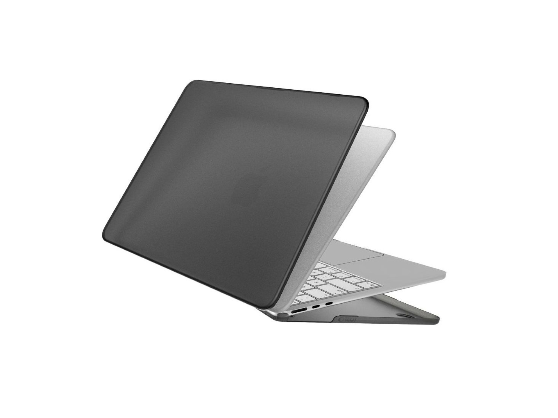 Funda protectora Tech-Protect Softshell para MacBook Air 15 2023 / 2024 / 2025 / 2026 - Negro mate