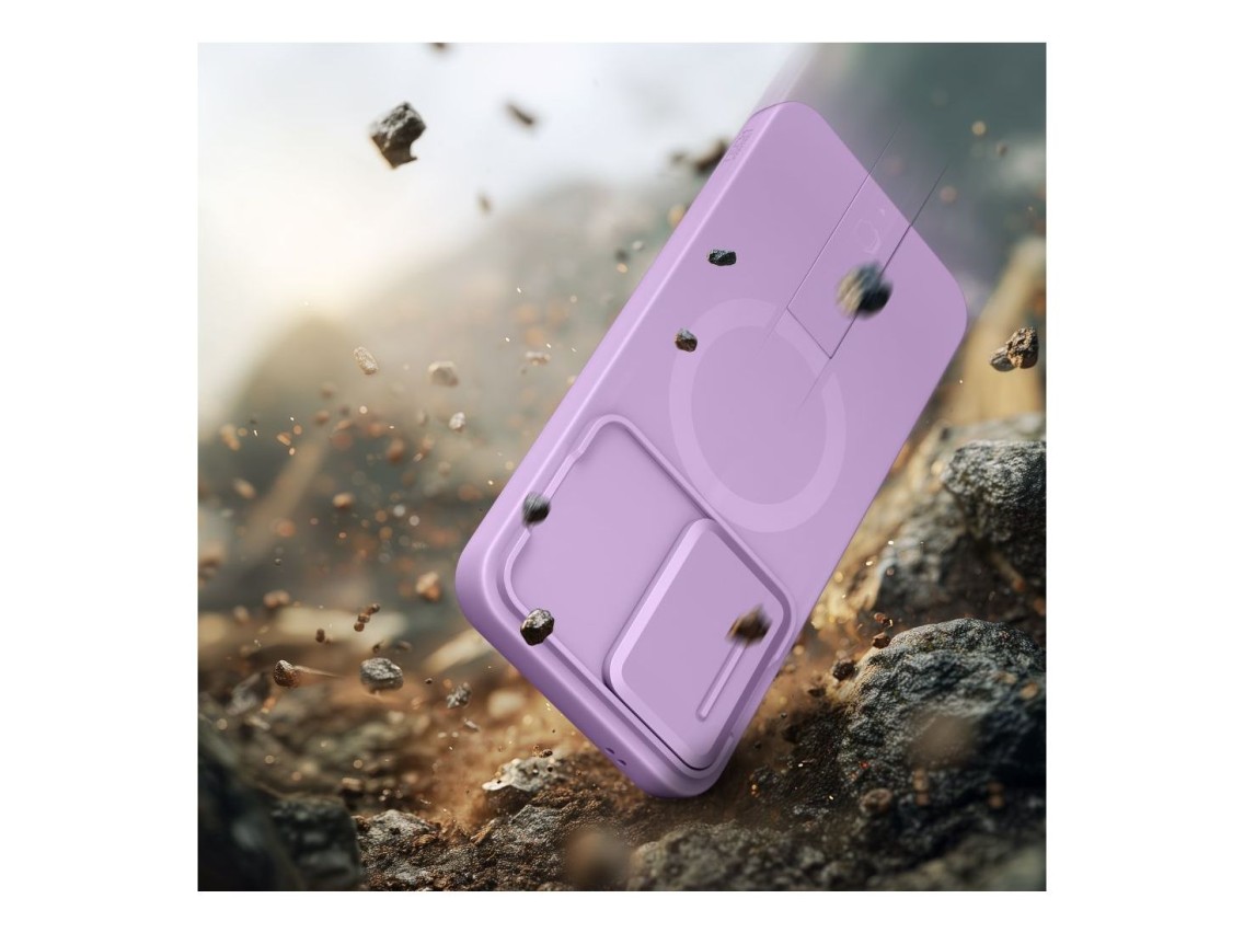 Tech-Protect Kevlar Aura MagSafe Case for Samsung Galaxy A57 - Purple