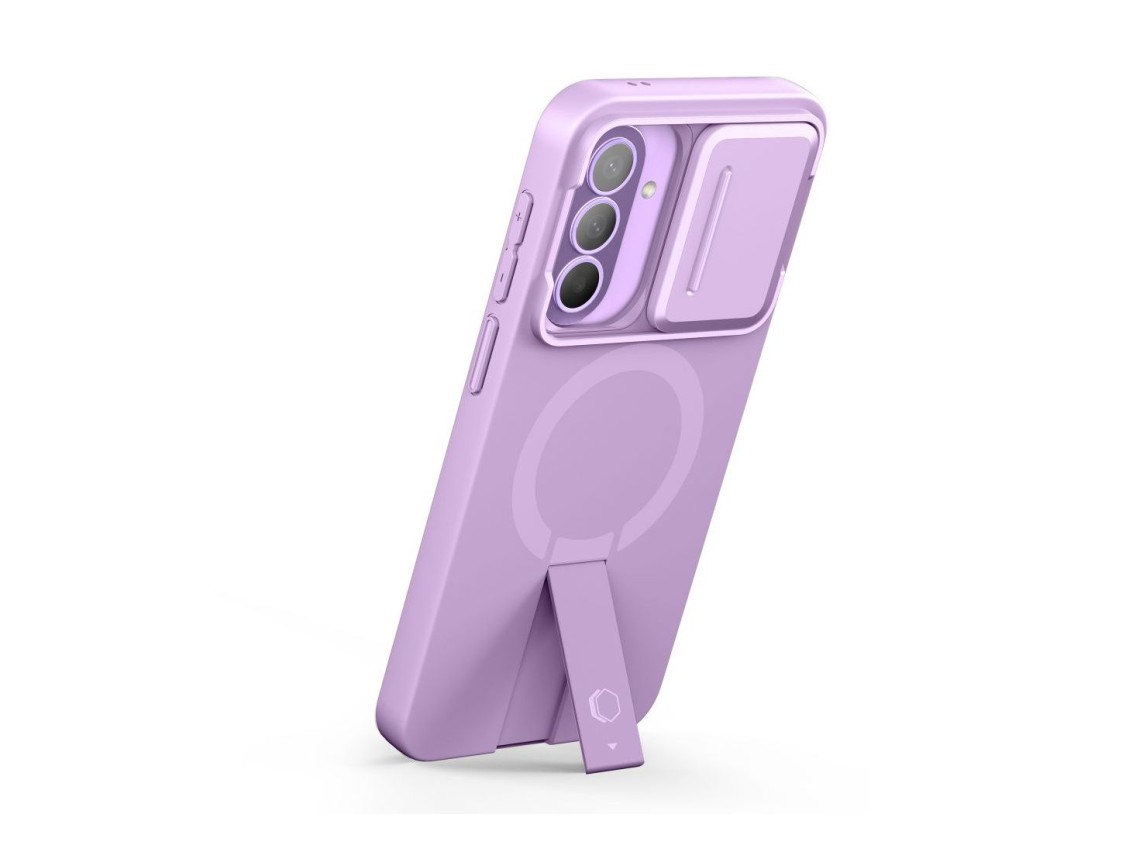 Tech-Protect Kevlar Aura MagSafe Case for Samsung Galaxy A57 - Purple