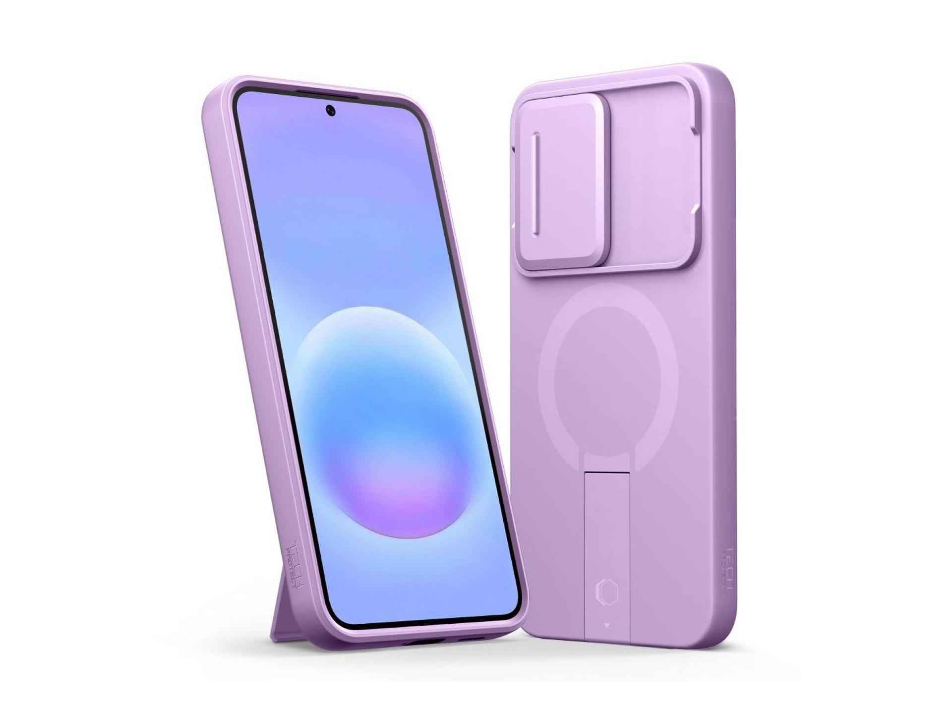 Tech-Protect Kevlar Aura MagSafe Case for Samsung Galaxy A57 - Purple