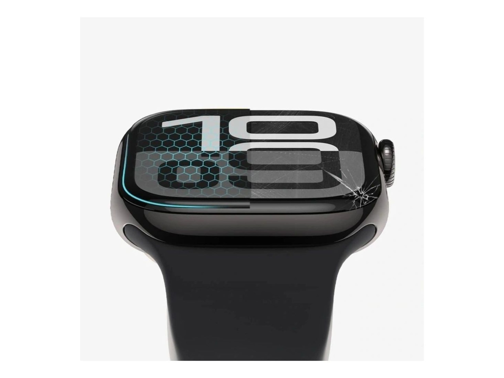 Protector de pantalla híbrido Tech-Protect Glass Flex+ (paquete de 2) para Xiaomi Redmi Watch 6 - Ne