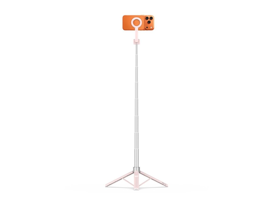 Palo selfie Bluetooth Tech-Protect L10S - Rosa Gris