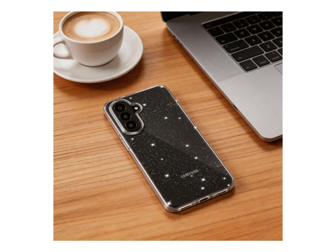 Tech-Protect FlexAir Case for Samsung Galaxy A27 5G - Clear Glitter