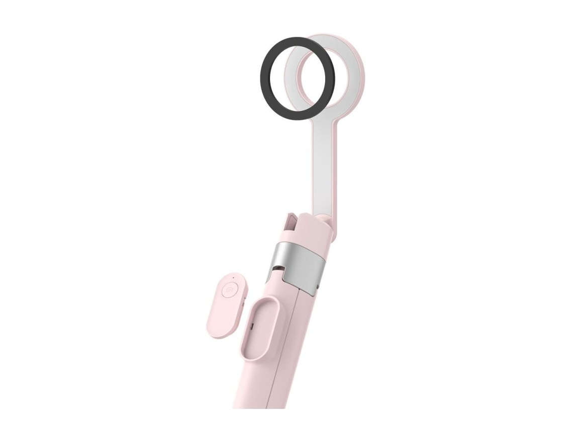 Palo selfie Bluetooth Tech-Protect L10S - Rosa Gris
