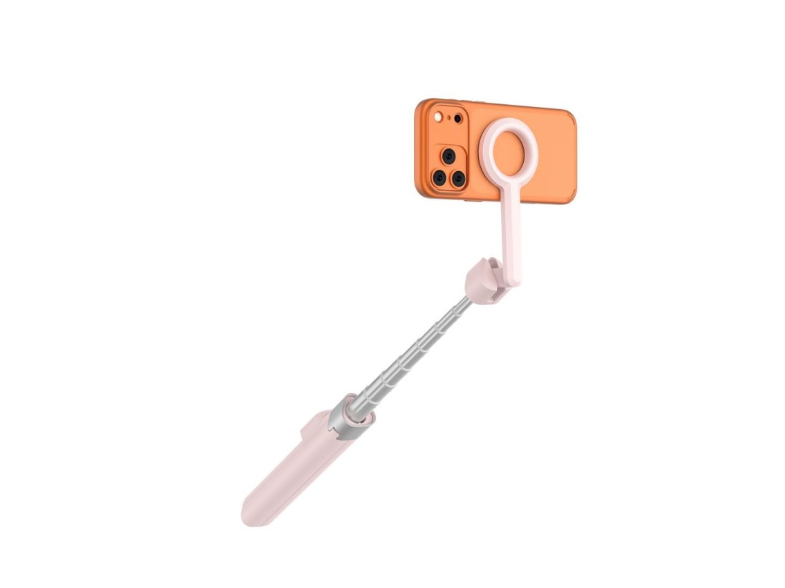 Palo selfie Bluetooth Tech-Protect L10S - Rosa Gris