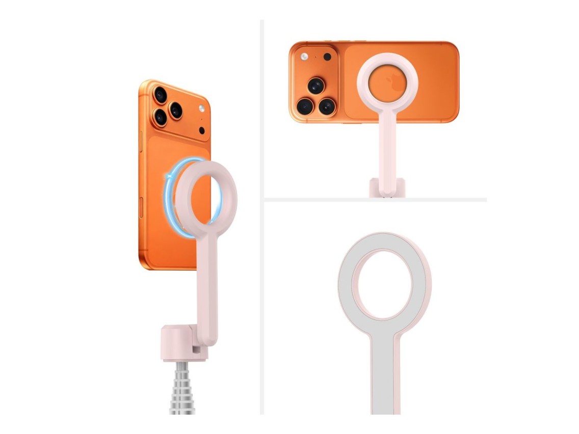 Palo selfie Bluetooth Tech-Protect L10S - Rosa Gris