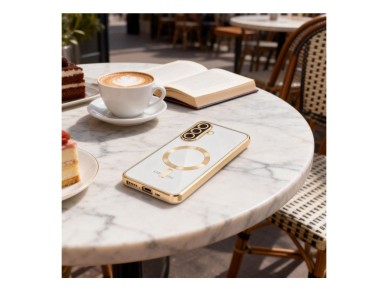 Tech-Protect MagFlex MagSafe Case for Samsung Galaxy A27 5G - Transparent Gold