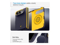 Capa Spigen Nano Pop MagSafe para iPhone Duo - Azul Marinho e Amarelo Capa Spigen Nano Pop MagSafe para iPhone Duo - Azul Marinho e Amarelo