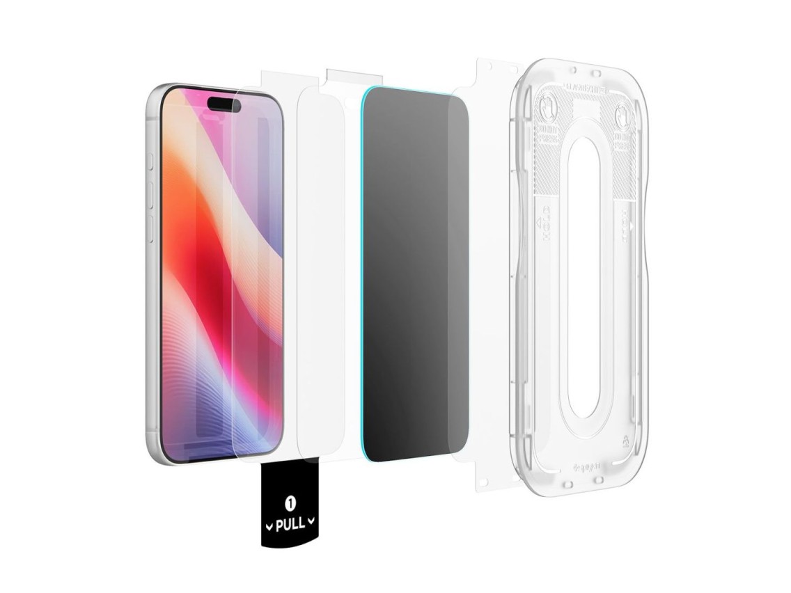 Spigen Glas.tR EZ Fit Pro HD AC Privacy 2-Pack Tempered Glass for iPhone 18 Pro Max