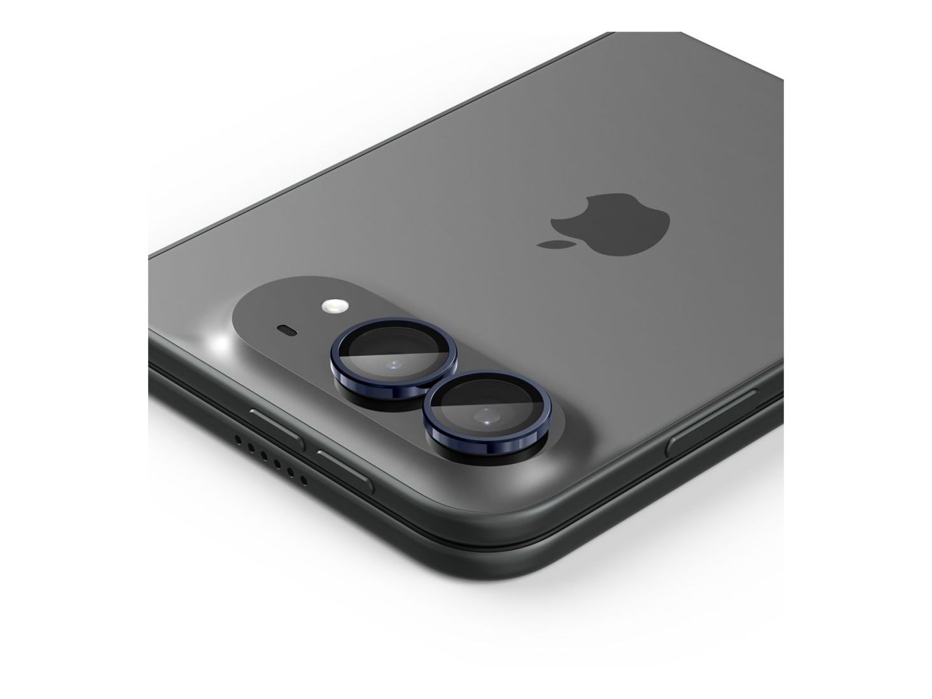 Protetor de ecrã de vidro temperado Spigen Optik Pro Glas.tR EZ Fit para câmara do iPhone Duo (2 uni
