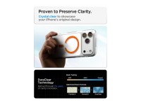 Capa Spigen Ultra Hybrid Mag MagSafe para iPhone 18 Pro Max/17 Pro Max - Laranja Transparente Capa Spigen Ultra Hybrid Mag MagSafe para iPhone 18 Pro Max/17 Pro Max - Laranja Transparente