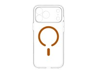 Capa Spigen Ultra Hybrid Mag MagSafe para iPhone 18 Pro Max/17 Pro Max - Laranja Transparente Capa Spigen Ultra Hybrid Mag MagSafe para iPhone 18 Pro Max/17 Pro Max - Laranja Transparente