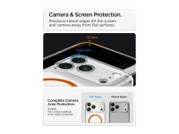 Capa Spigen Ultra Hybrid Mag MagSafe para iPhone 18 Pro Max/17 Pro Max - Laranja Transparente Capa Spigen Ultra Hybrid Mag MagSafe para iPhone 18 Pro Max/17 Pro Max - Laranja Transparente