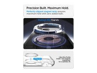 Capa Spigen Ultra Hybrid Mag MagSafe para iPhone 18 Pro Max/17 Pro Max - Laranja Transparente Capa Spigen Ultra Hybrid Mag MagSafe para iPhone 18 Pro Max/17 Pro Max - Laranja Transparente
