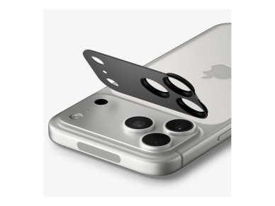 Protector de pantalla de cristal templado Spigen Optik Pro XL Glas.tR EZ Fit para c�mara de iPhone 1