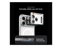 Protetor de ecr� de vidro temperado Spigen Optik Pro XL Glas.tR EZ Fit para c�mara do iPhone 18 Pro 