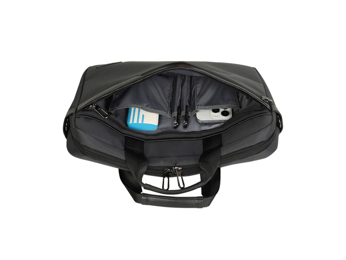 Wozinsky WET-15 15.6" Laptop Bag with Handle and Adjustable Shoulder Strap - Black