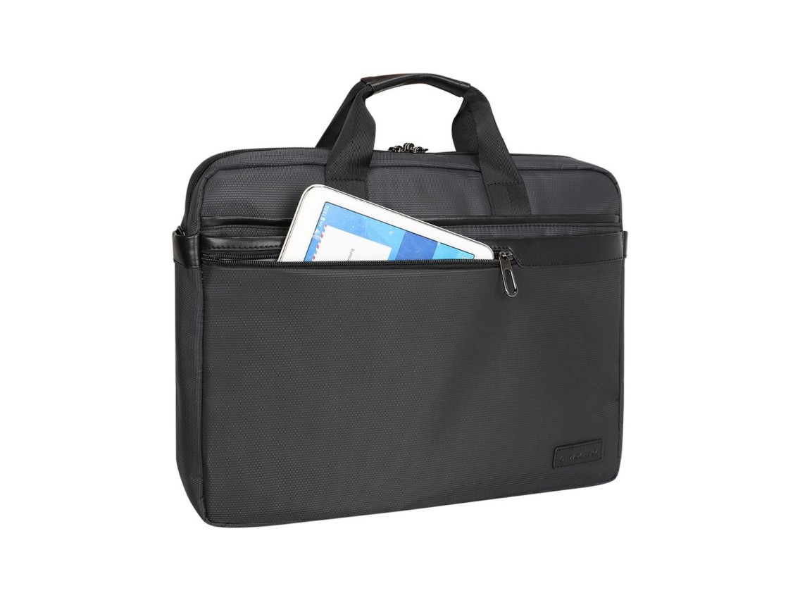 Wozinsky WET-15 15.6" Laptop Bag with Handle and Adjustable Shoulder Strap - Black
