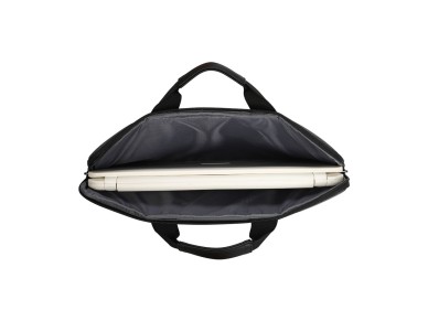 Wozinsky WTL-15 15.6" Laptop Bag with Handle and Metal Zipper - Gray Wozinsky WTL-15 15.6" Laptop Bag with Handle and Metal Zipper - Gray