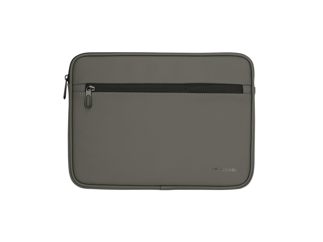 Funda para portátil Wozinsky WPL-15 de 15,6" con cremallera metálica - Gris