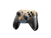 Machenike G5Pro Flagship Wireless Game Controller with Gyroscope and Button Mapping - Black and Gold