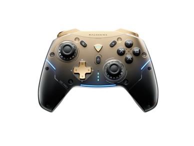 Mando inalámbrico de gama alta Machenike G5Pro con giroscopio y mapeo de botones - Negro y dorado Mando inalámbrico de gama alta Machenike G5Pro con giroscopio y mapeo de botones - Negro y dorado
