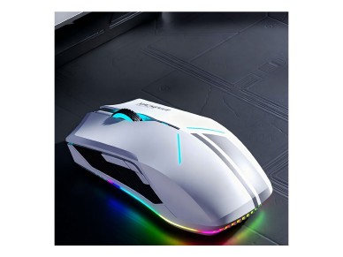 Machenike M721 Wireless Gaming Mouse 10000 DPI with RGB Backlight - White Machenike M721 Wireless Gaming Mouse 10000 DPI with RGB Backlight - White