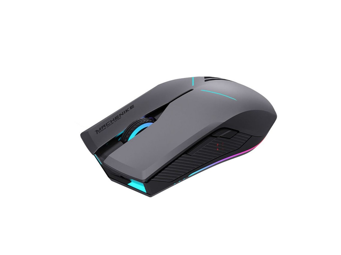Machenike M721 Wireless Gaming Mouse 10000 DPI with RGB Backlight - Black