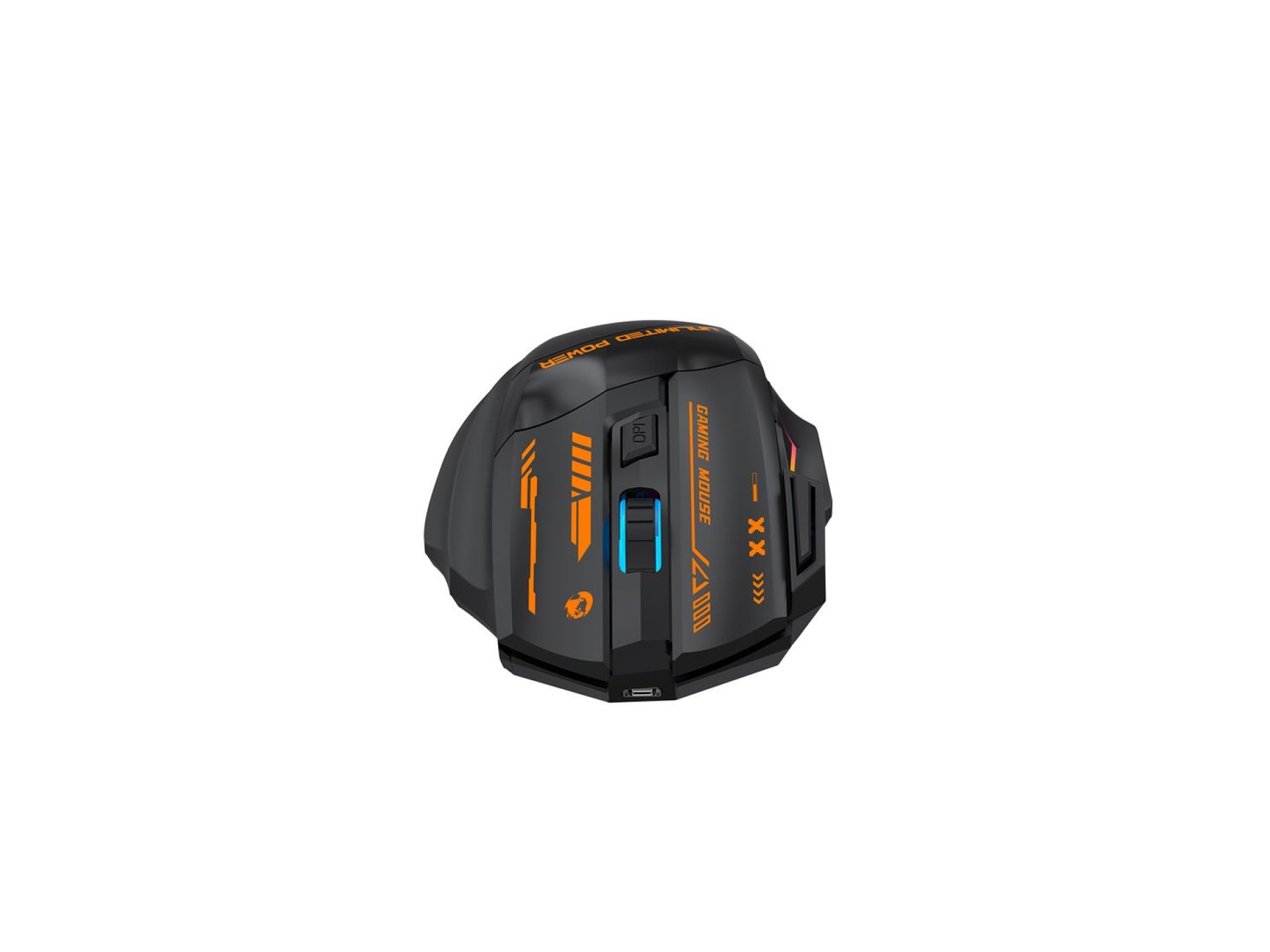 Rato Gamer Óptico Sem Fios Wozinsky WMGB-1179 com Bateria Recarregável Integrada, 3200 DPI e Retroil