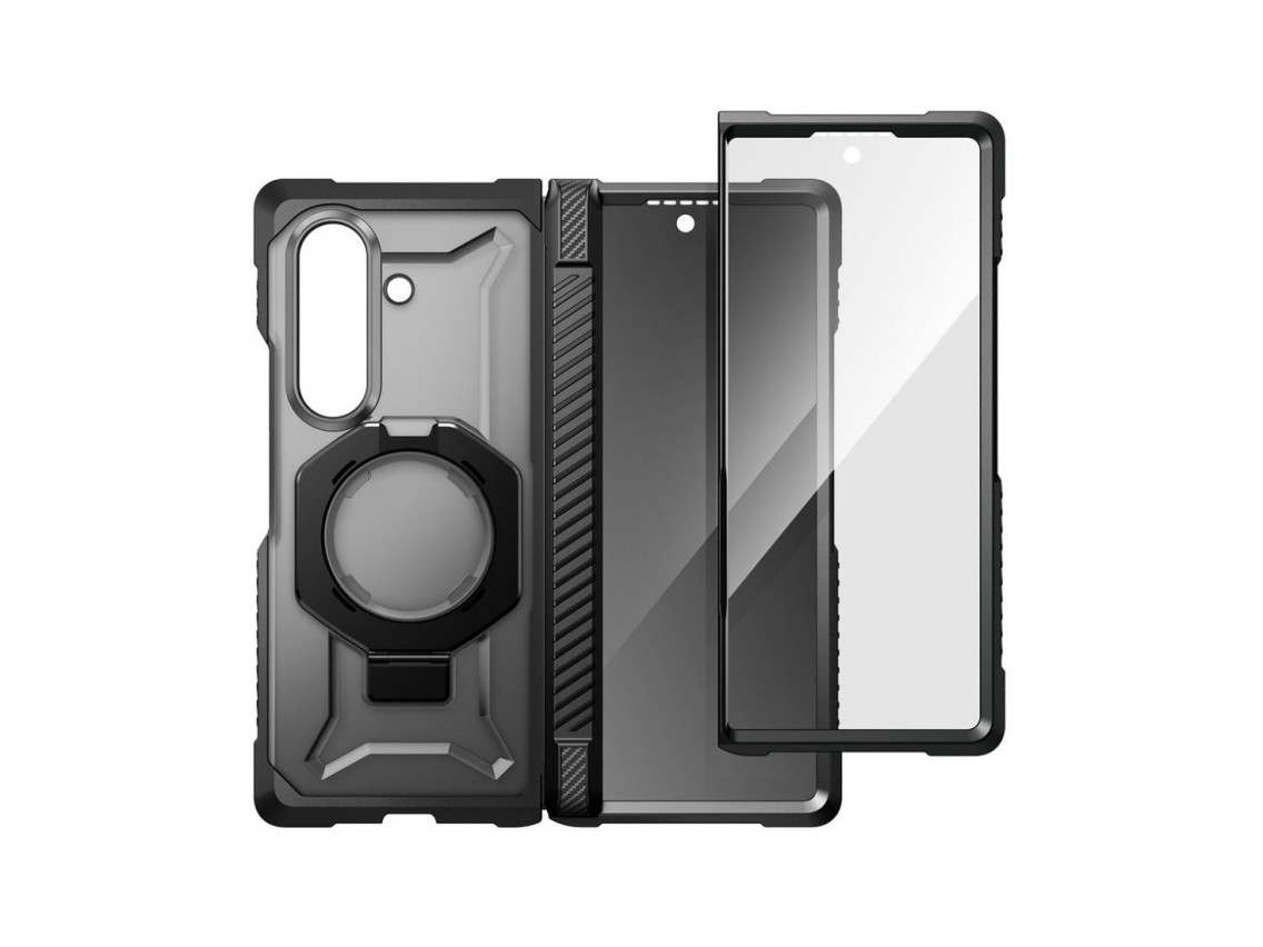 Conjunto de 2 capas Supcase UB Grip Mag MagSafe para Samsung Galaxy Z Fold 8 - Preto